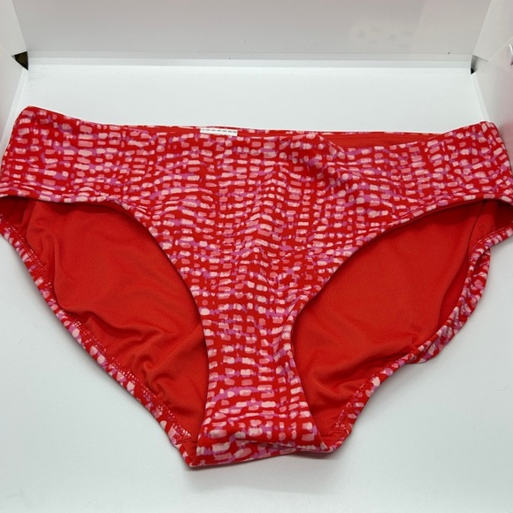 Athleta Vibrant Red Bikini Bottoms Size Large - Picture 10 of 10